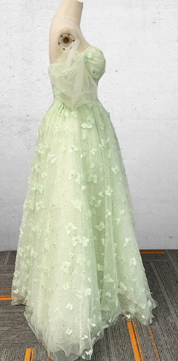 Boho A-line Sweetheart Floor-Length Quinceanera Dresses