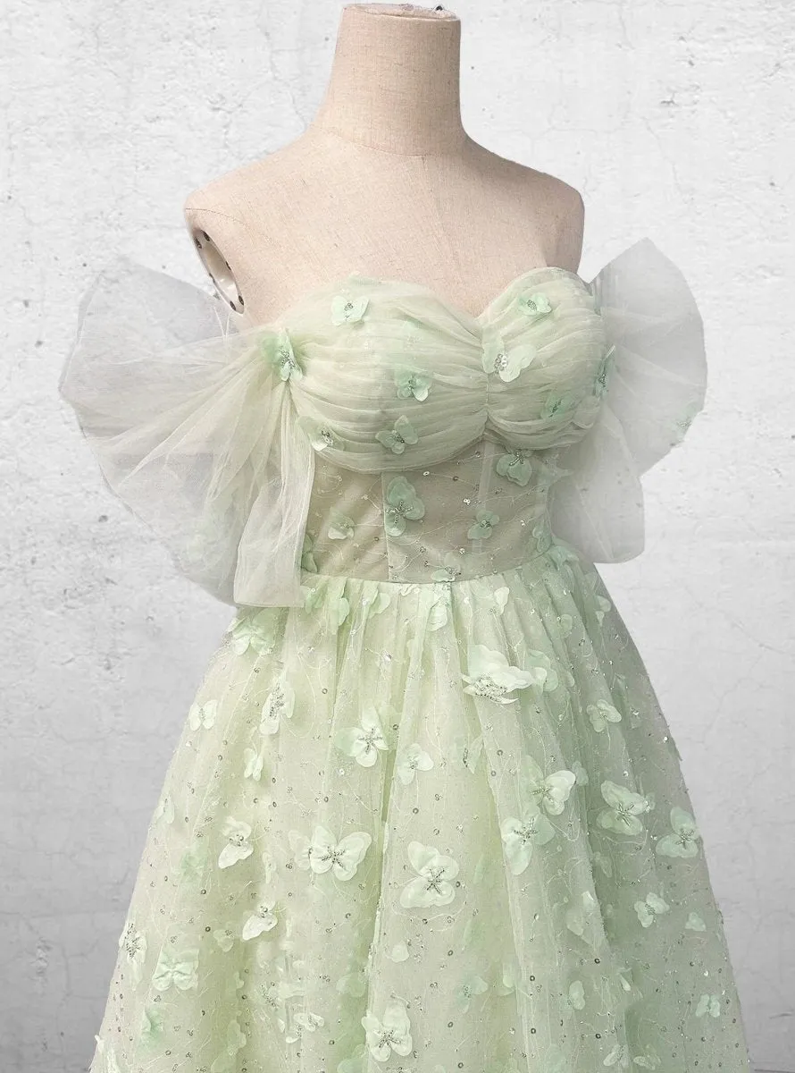 Boho A-line Sweetheart Floor-Length Quinceanera Dresses