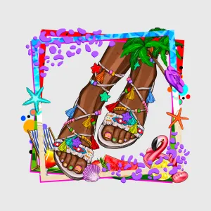 Boho Beach Vibes Transfer