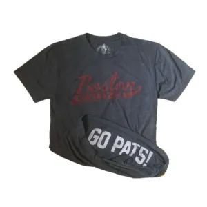 Boston Scally The Go Pats Tee T-Shirt - Patriot Blue
