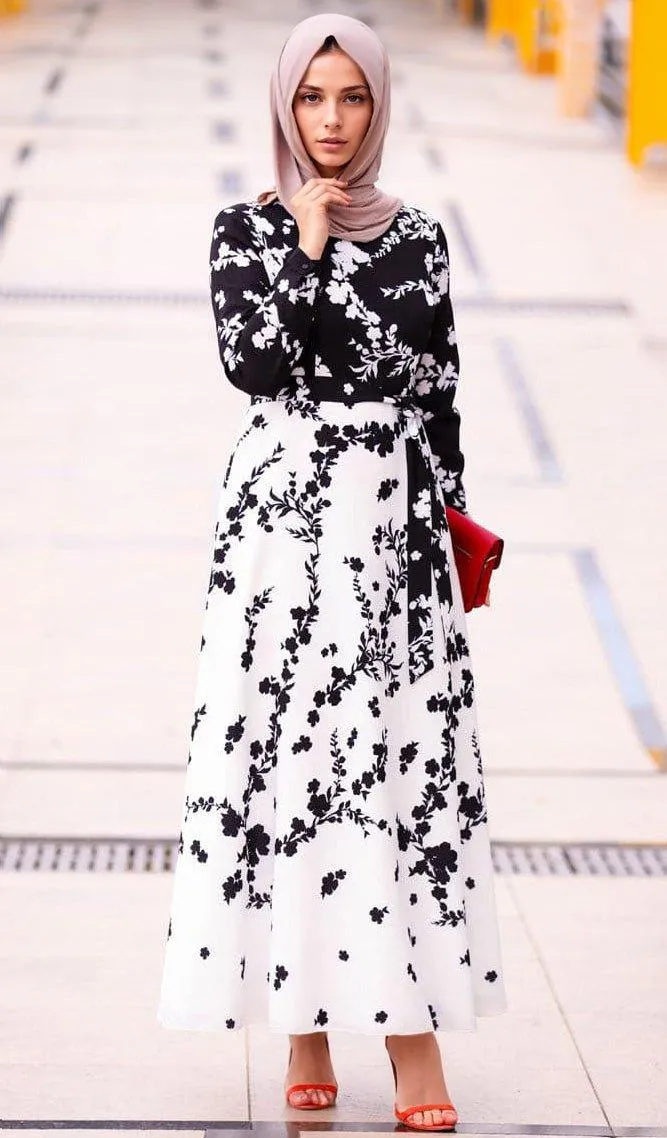 Bougainville Modest Dress