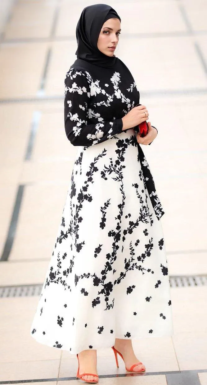 Bougainville Modest Dress