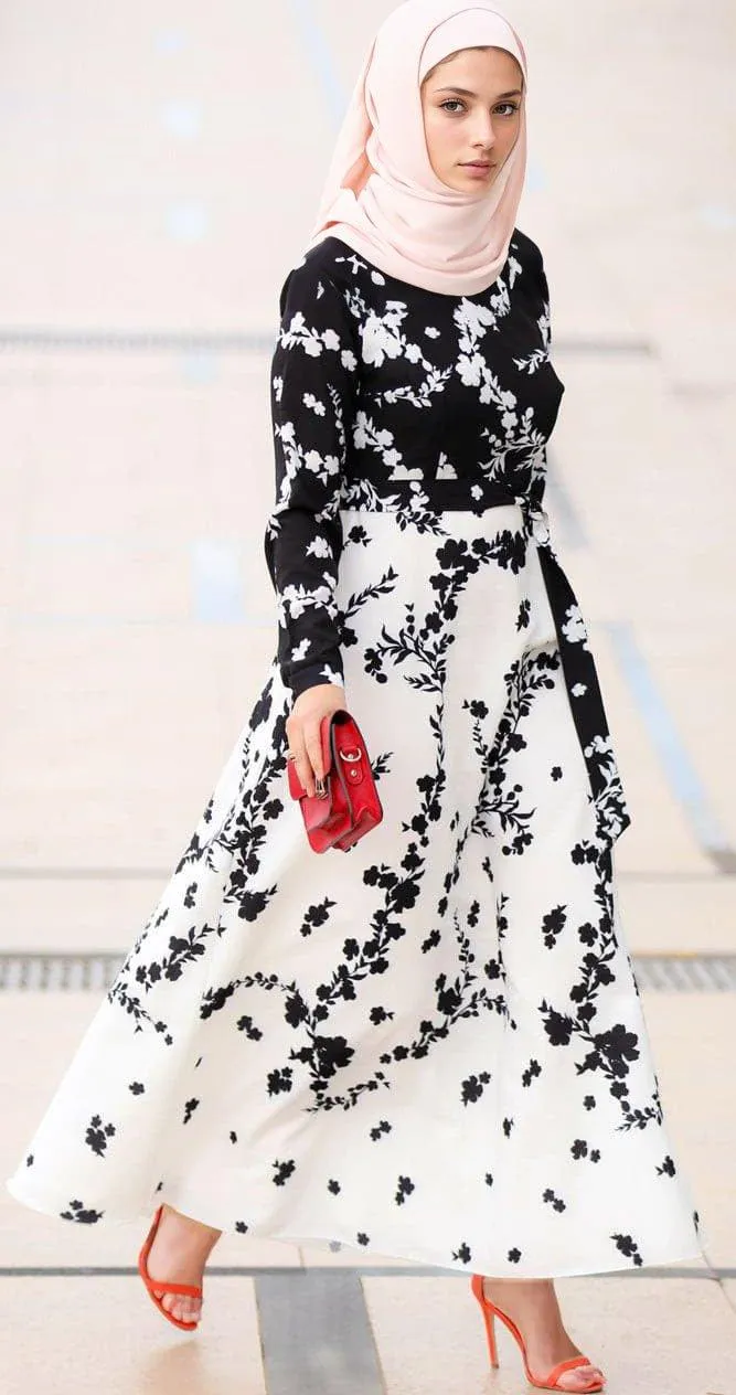 Bougainville Modest Dress