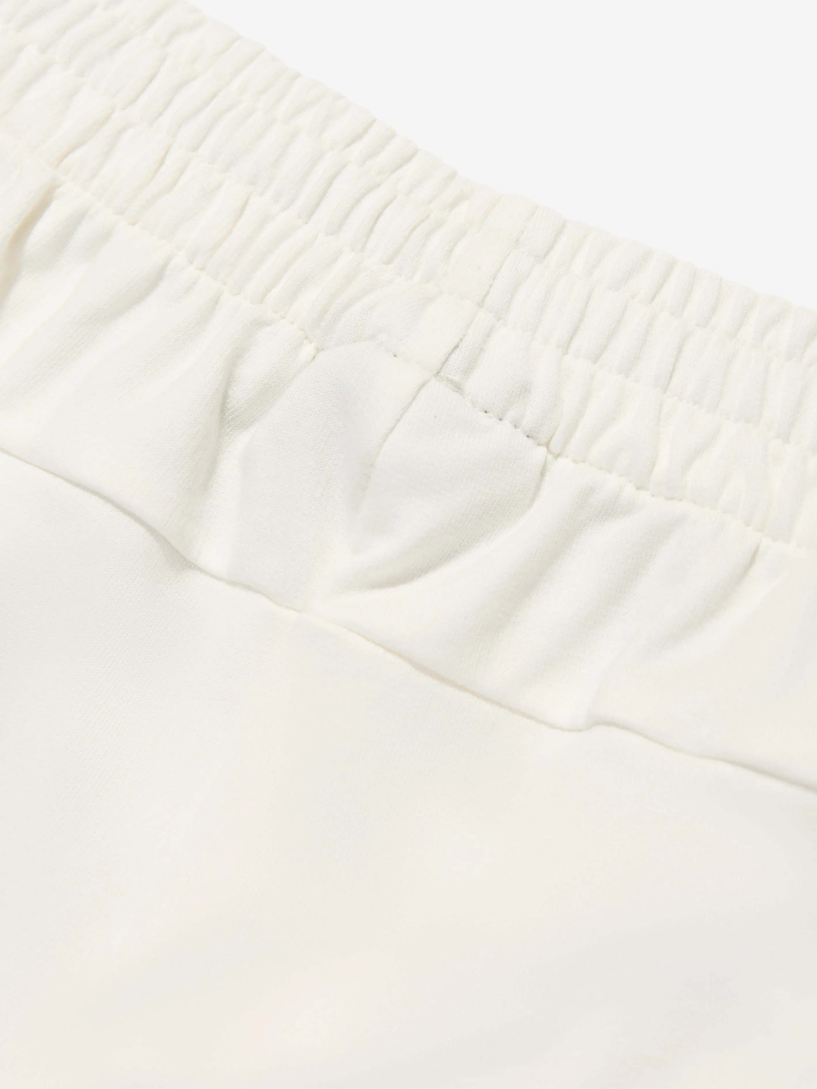 Boys Logo Cargo Shorts in Ivory