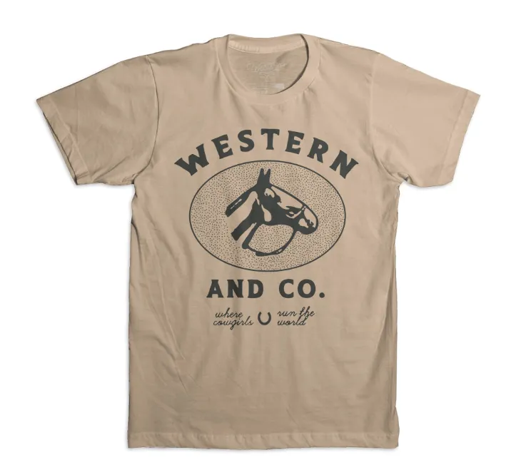 Branded Horse Head Tee