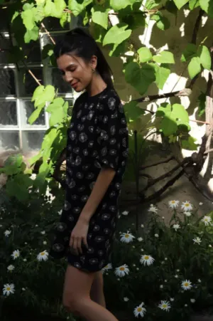 Brunette The Label - Oversized Tee Dress | Black Daisy