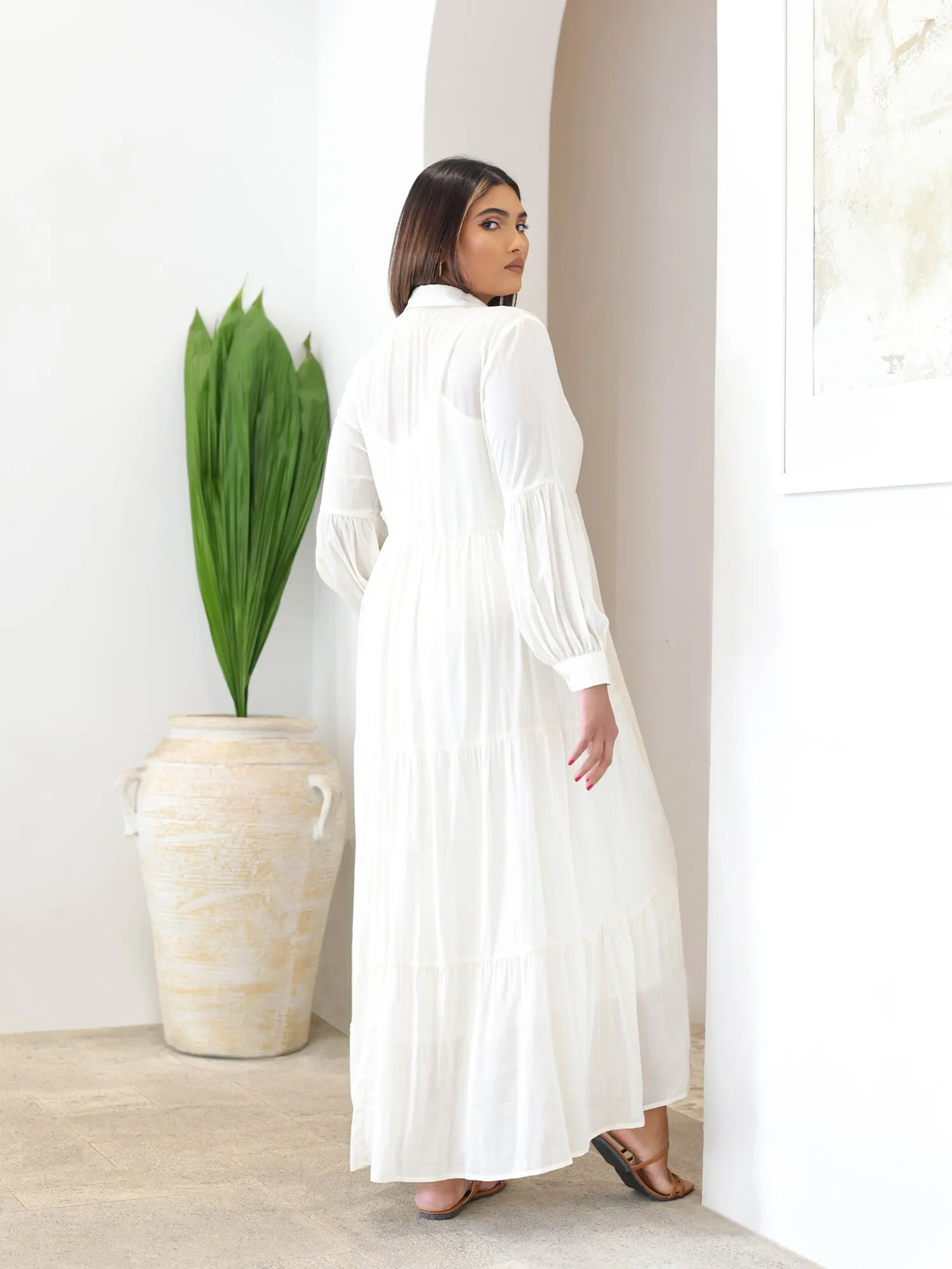 Button Down Maxi Dress
