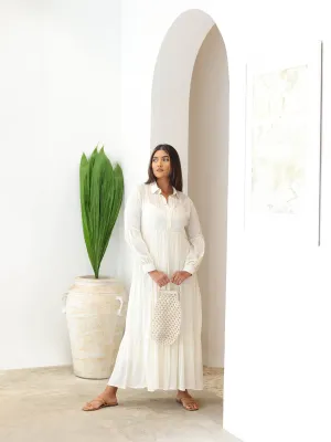 Button Down Maxi Dress
