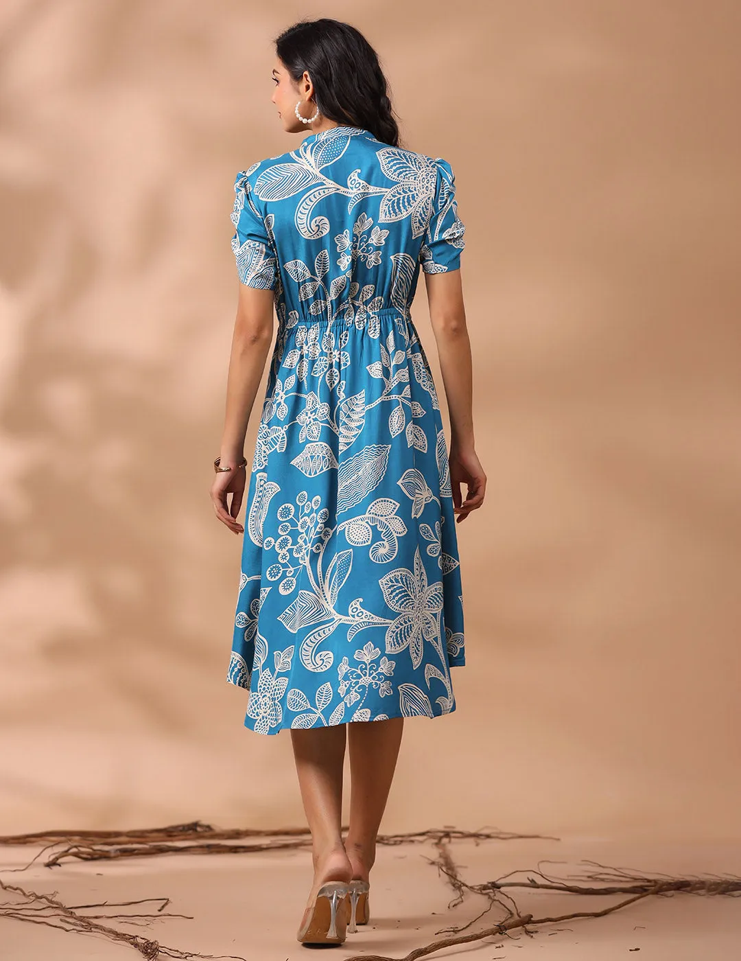 Buy Blue Silk Ethnic Dress For Women Online In India - Zola