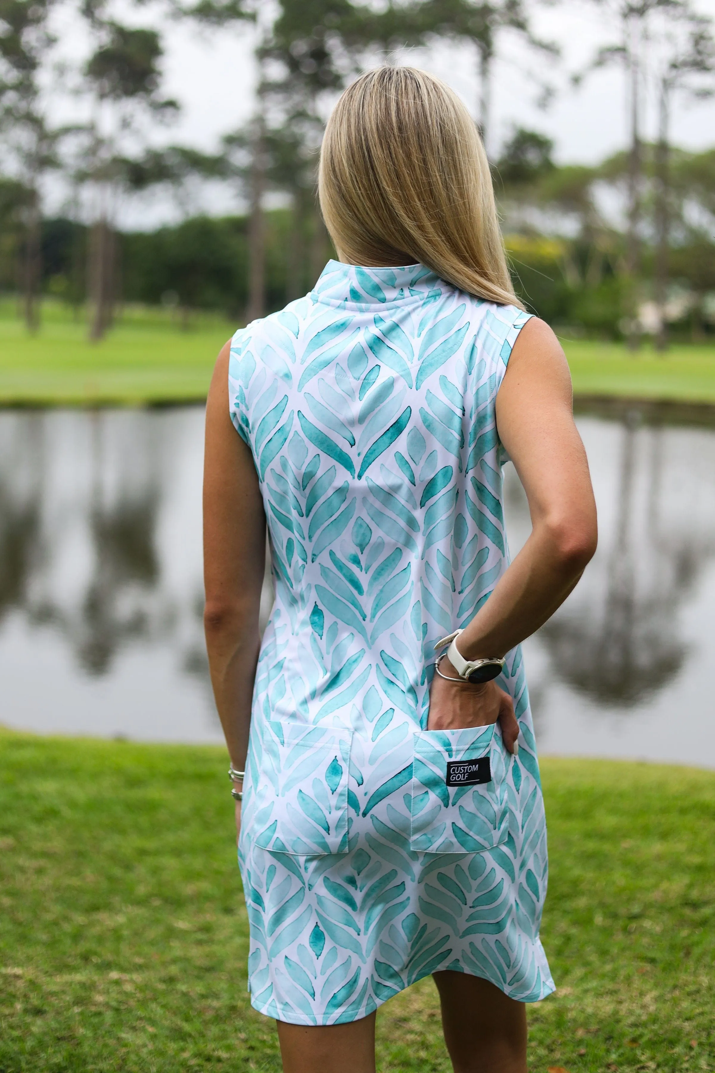 CA Funky Golf Dress | Painted Ferns