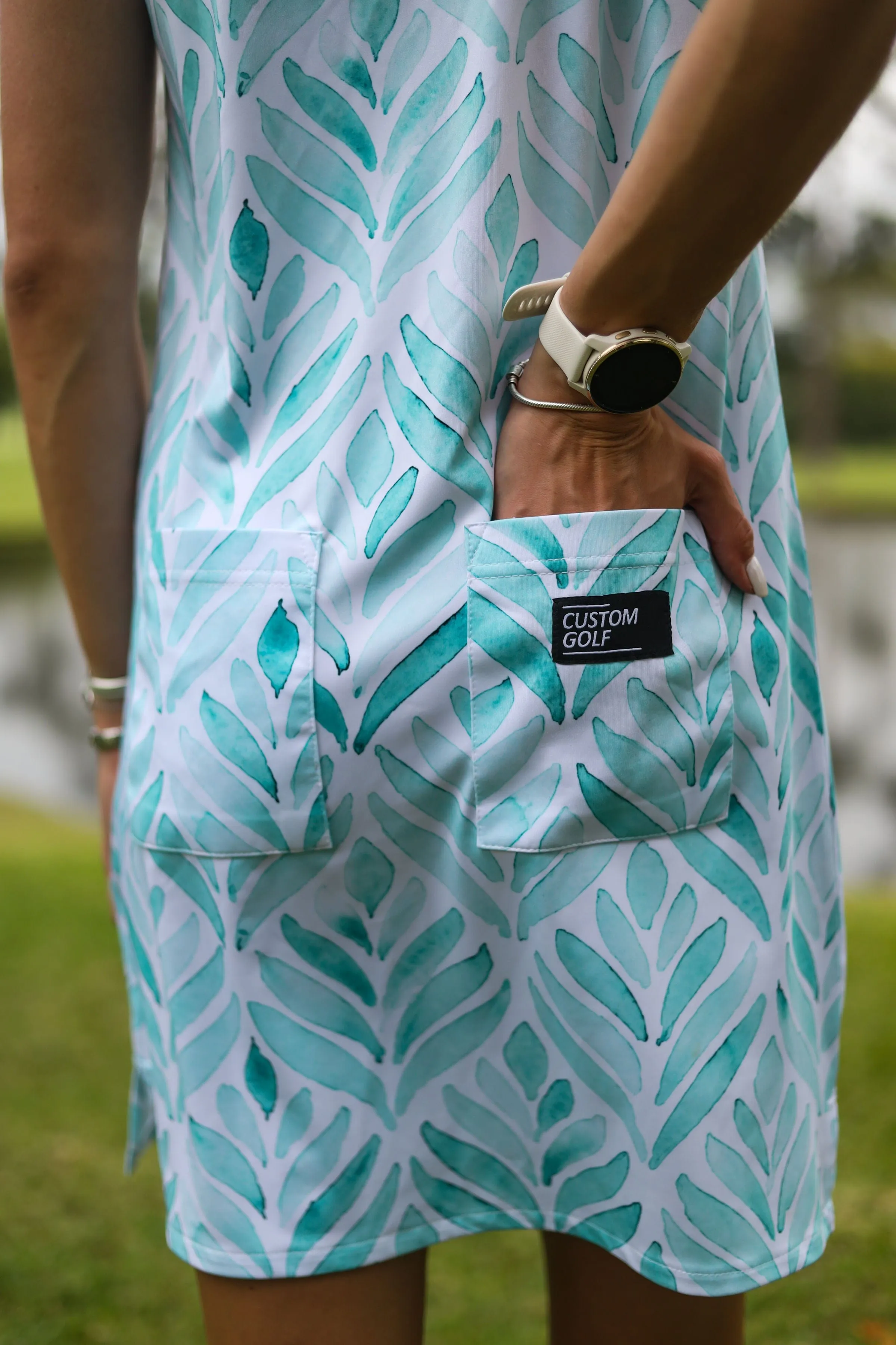 CA Funky Golf Dress | Painted Ferns
