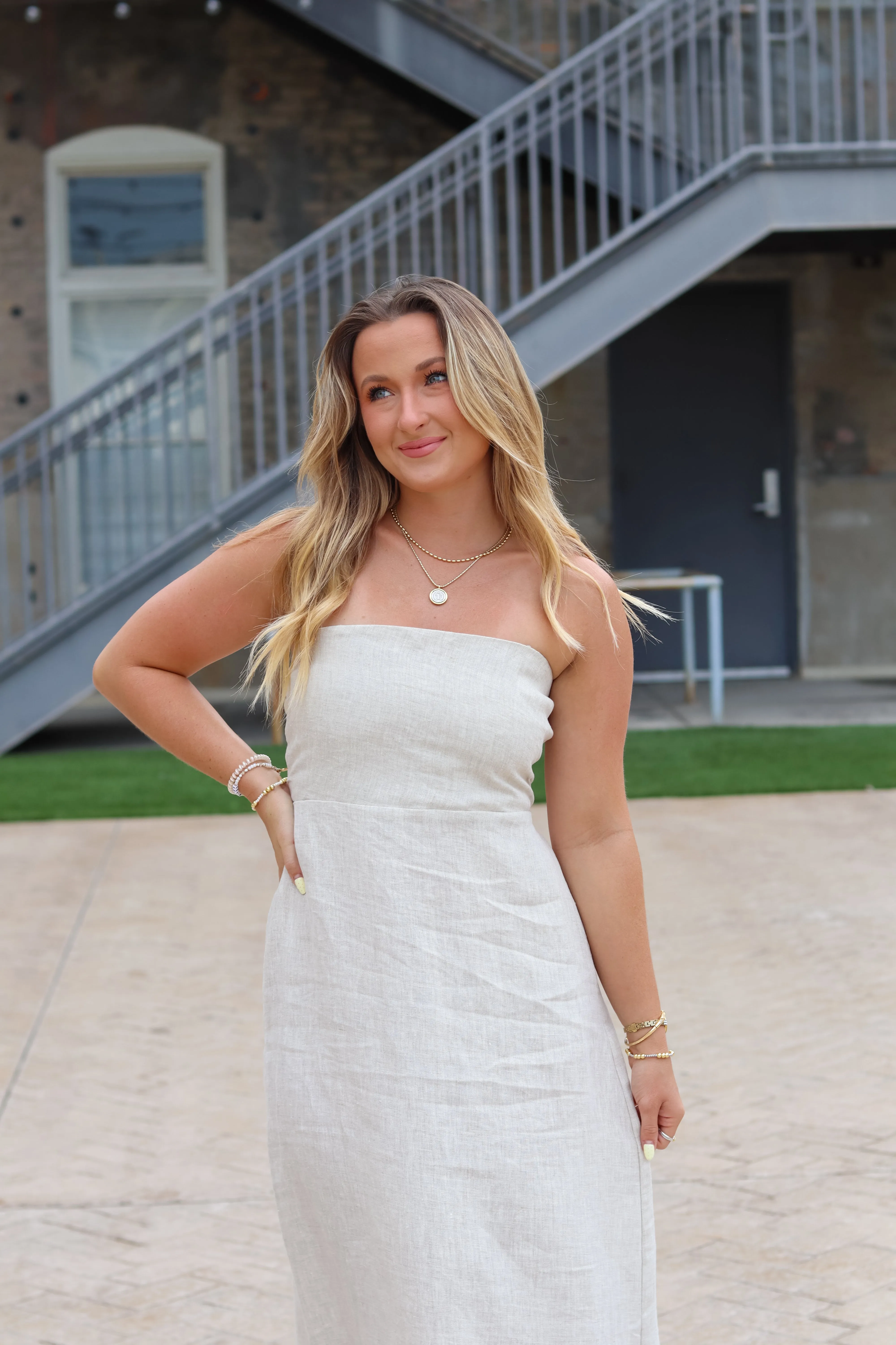 Cabo Linen Dress