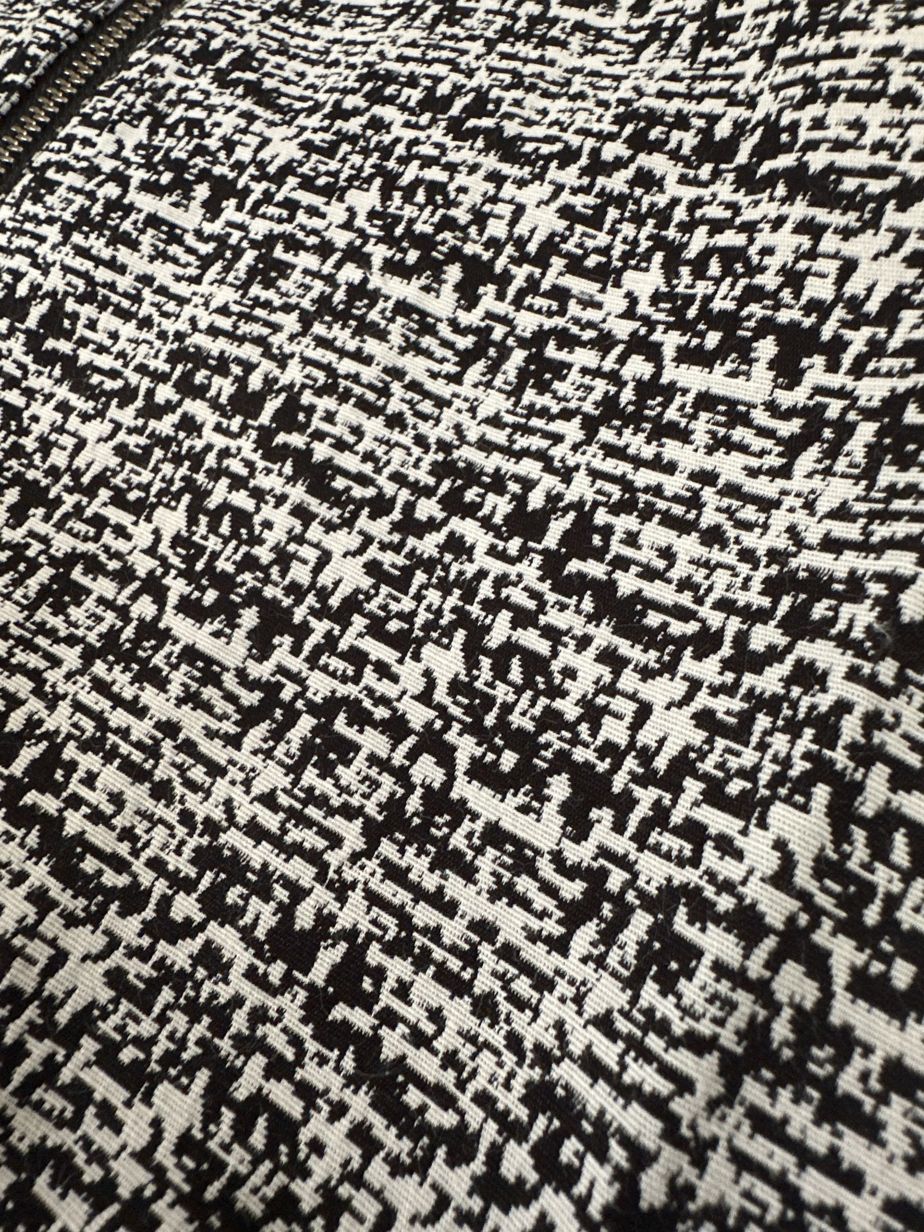 Cai Textured Irish Tweed Zipper Luxe Shirt