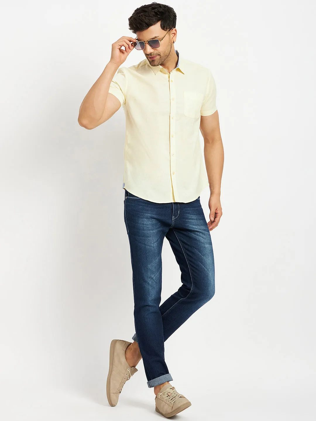 Camla Lemon Shirts For Men