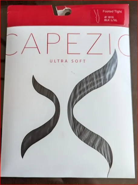 CAPEZIO Tights (1915) Black, L-XL