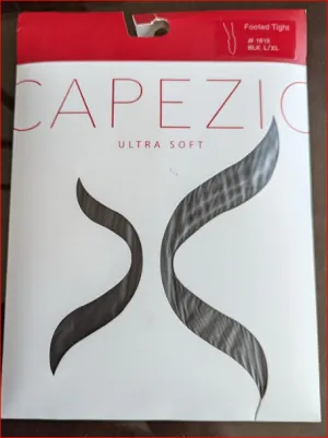 CAPEZIO Tights (1915) Black, L-XL