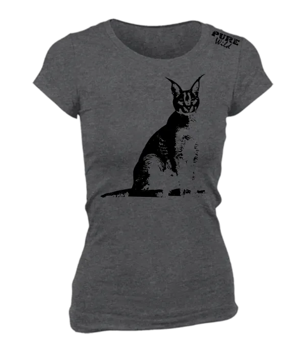 Caracal T-Shirt For The Ladies
