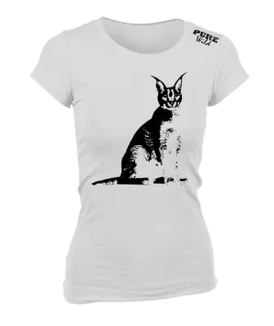 Caracal T-Shirt For The Ladies