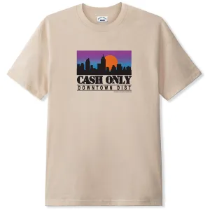 Cash Only - Skyline Tee Sand
