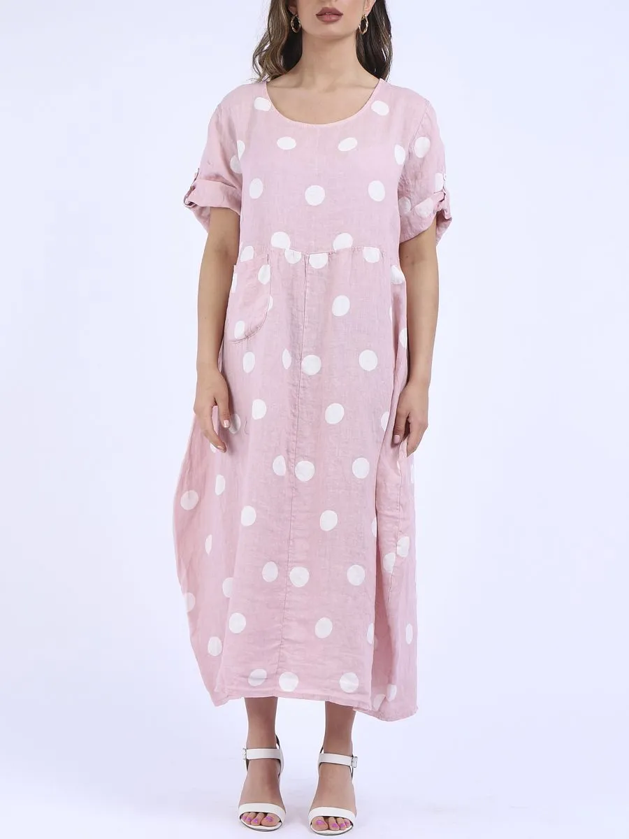 CECILIA SPOT DRESS