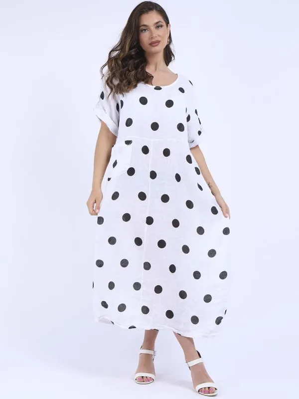 CECILIA SPOT DRESS