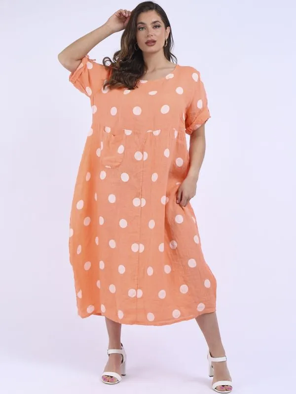 CECILIA SPOT DRESS