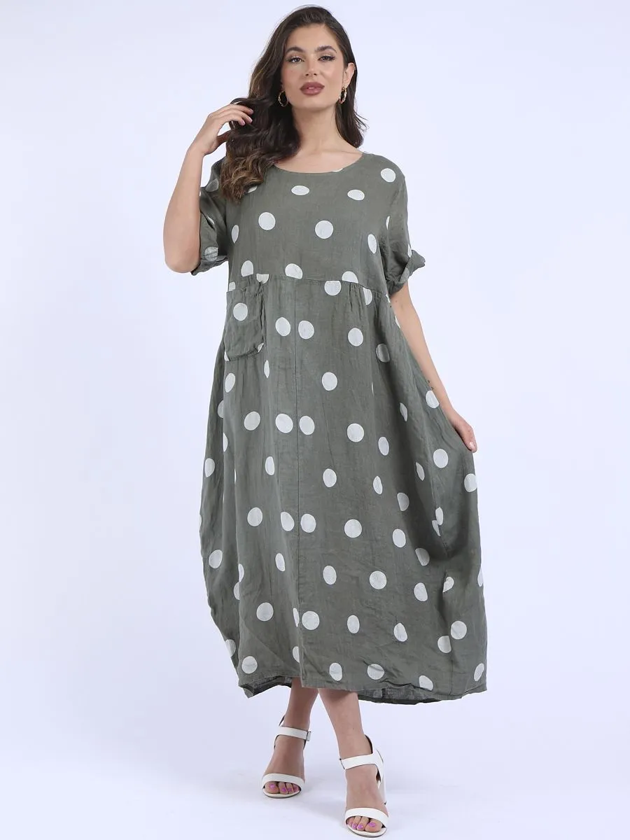 CECILIA SPOT DRESS