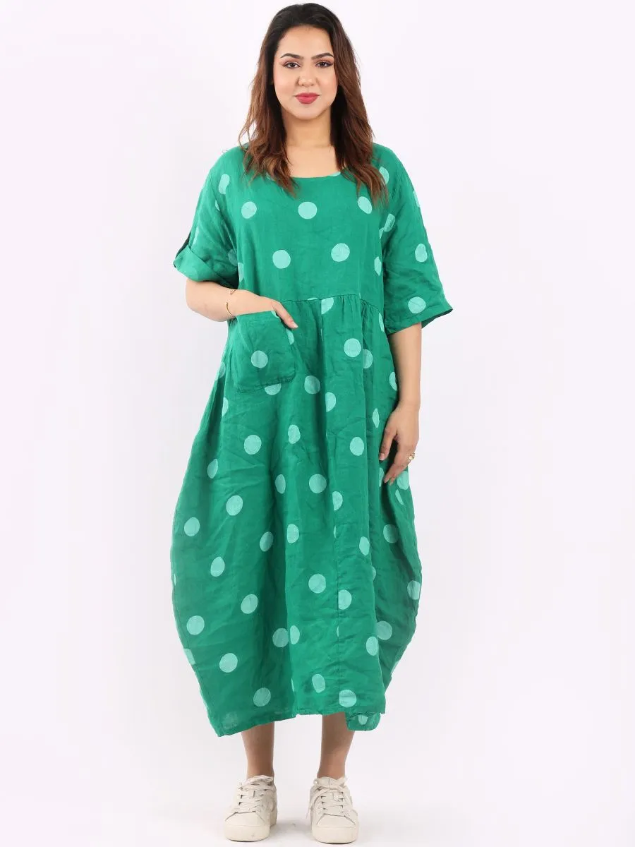 CECILIA SPOT DRESS