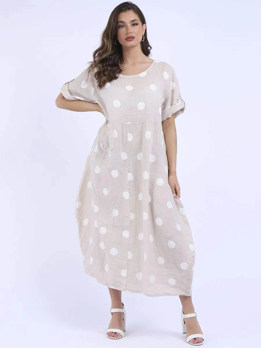 CECILIA SPOT DRESS