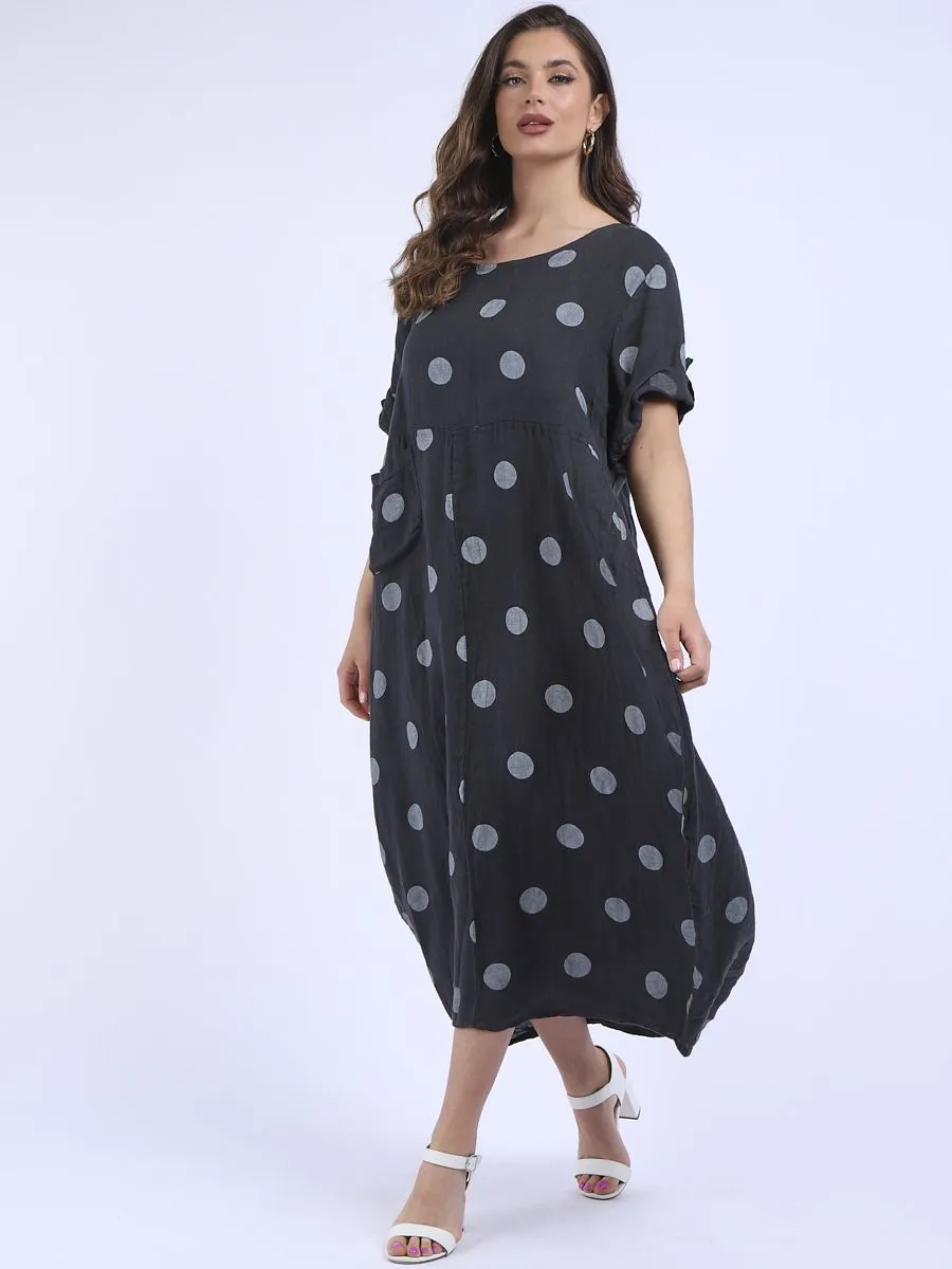 CECILIA SPOT DRESS