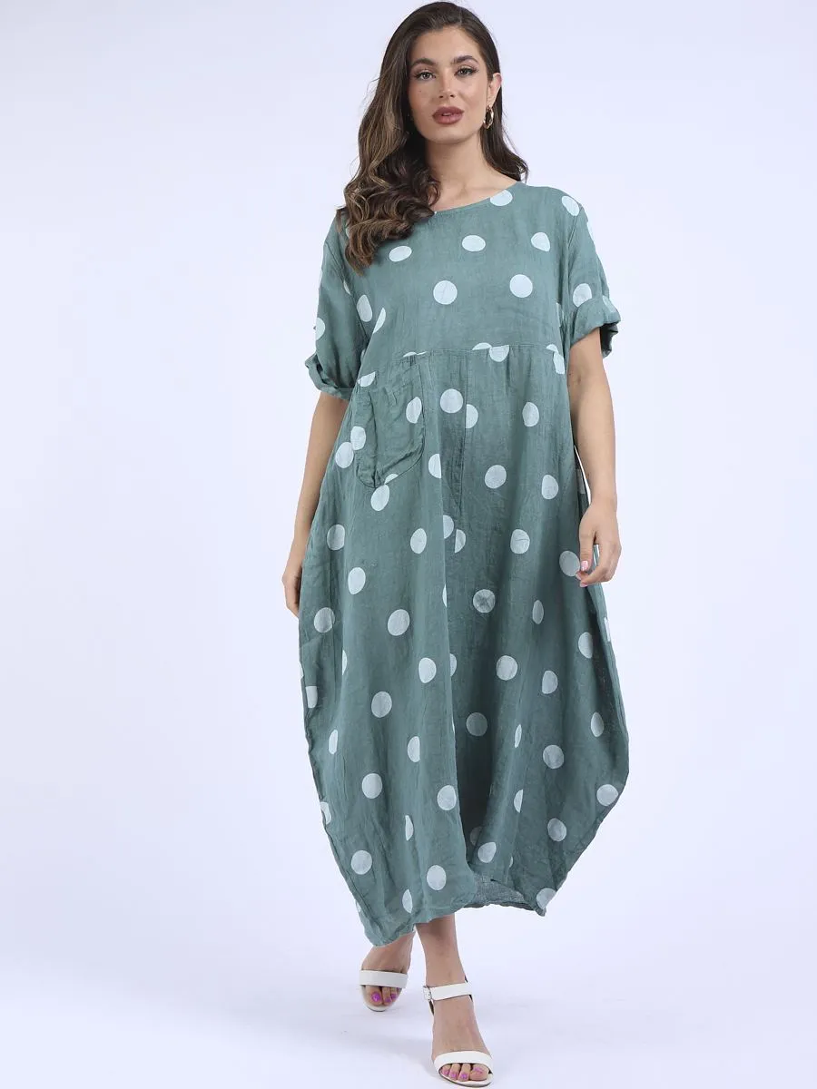 CECILIA SPOT DRESS