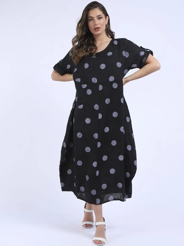 CECILIA SPOT DRESS