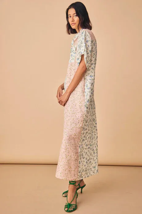 CHARLOTTE DRESS- DEWBERRY COMBO
