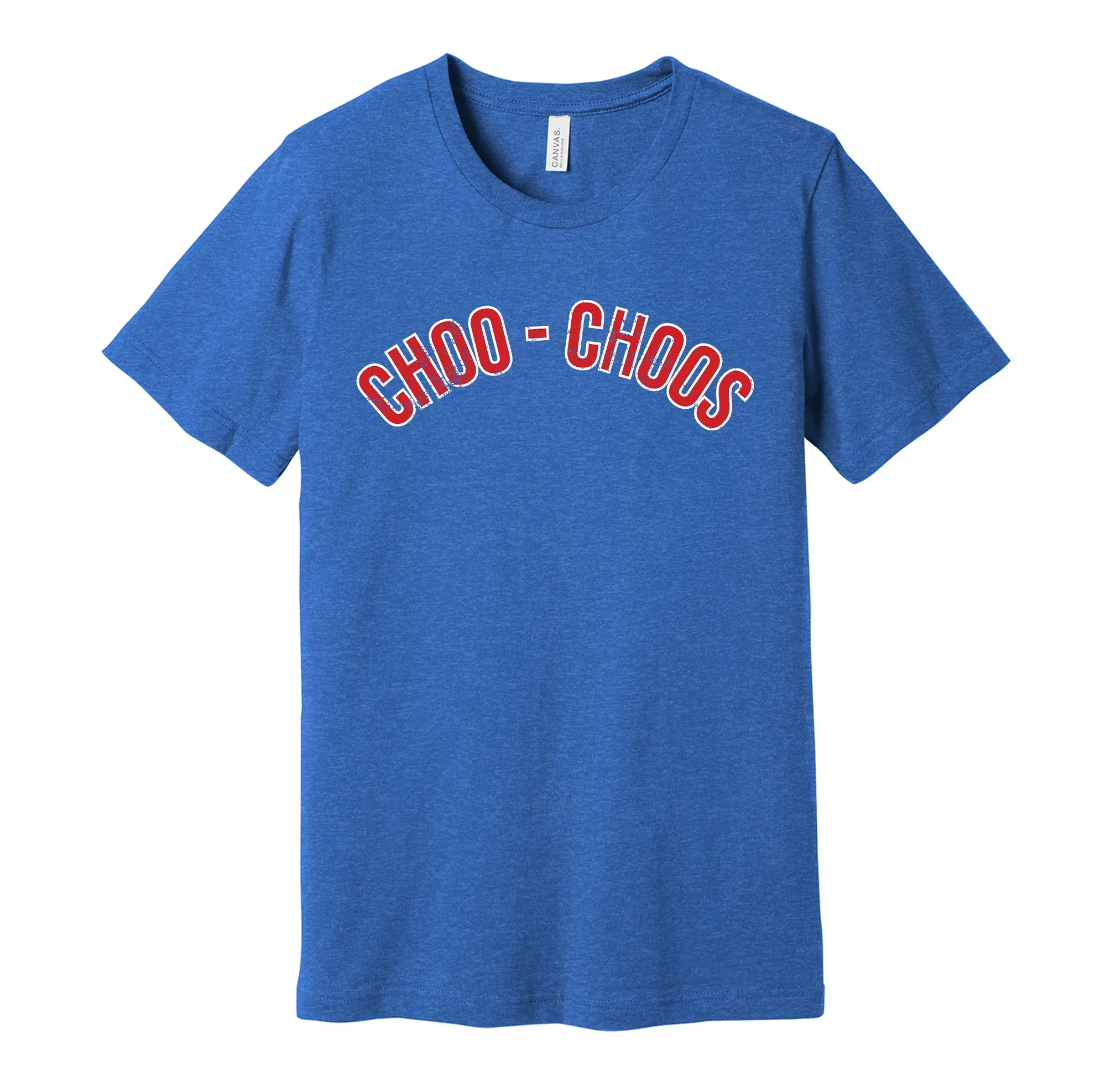 Chattanooga Choo-Choos Distressed Logo Shirt - Defunct Baseball Team - Celebrate Tennessee Heritage and History - Hyper Than Hype