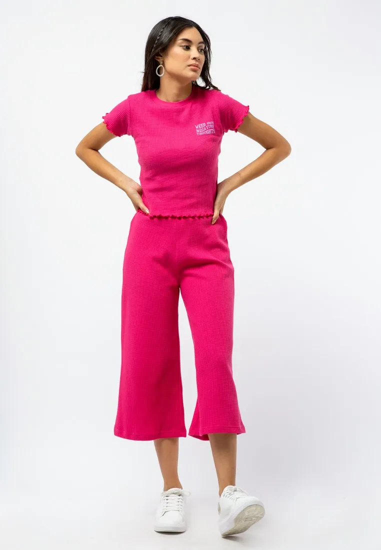 Check Textured Top