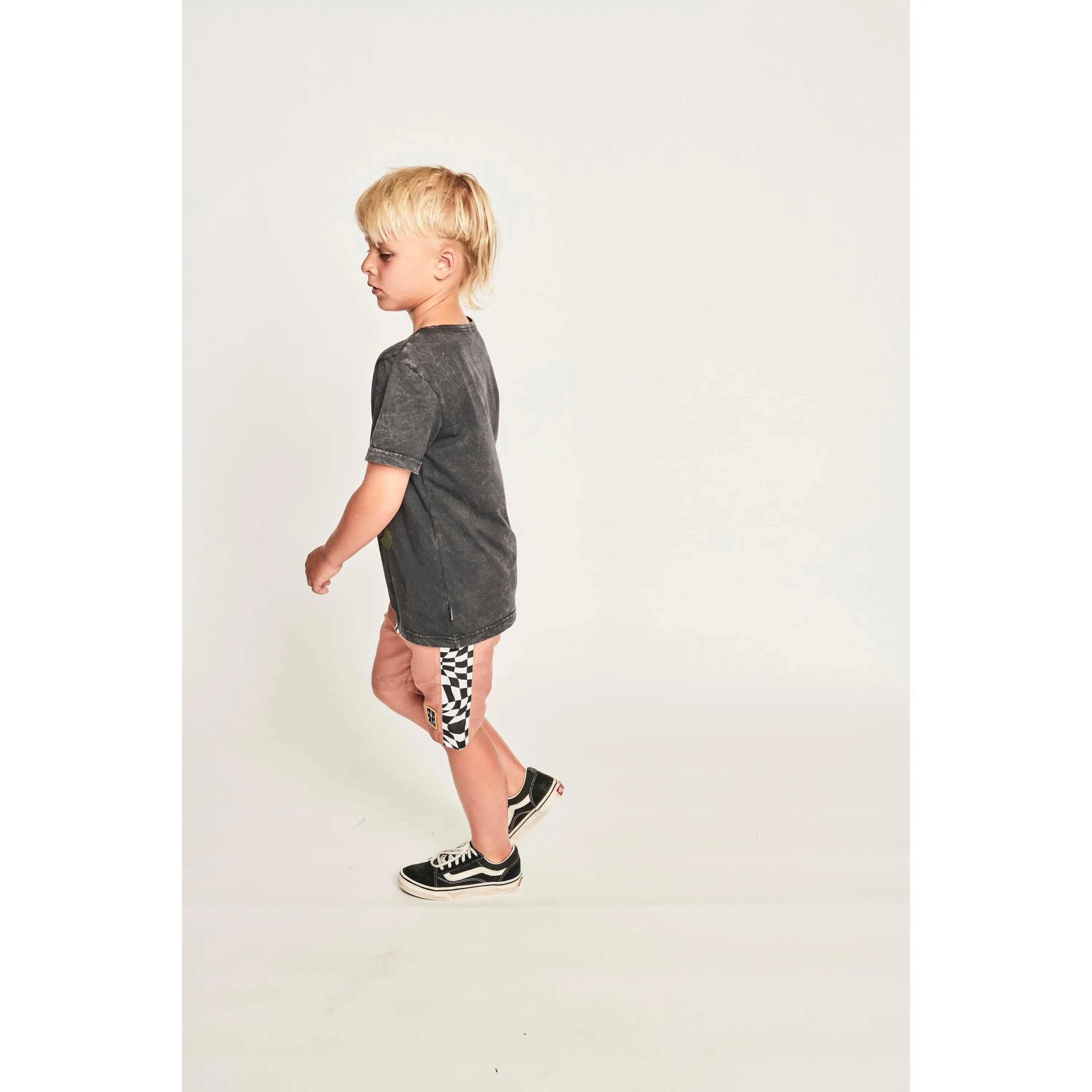 Checkdown Bshort - Lt Mustard