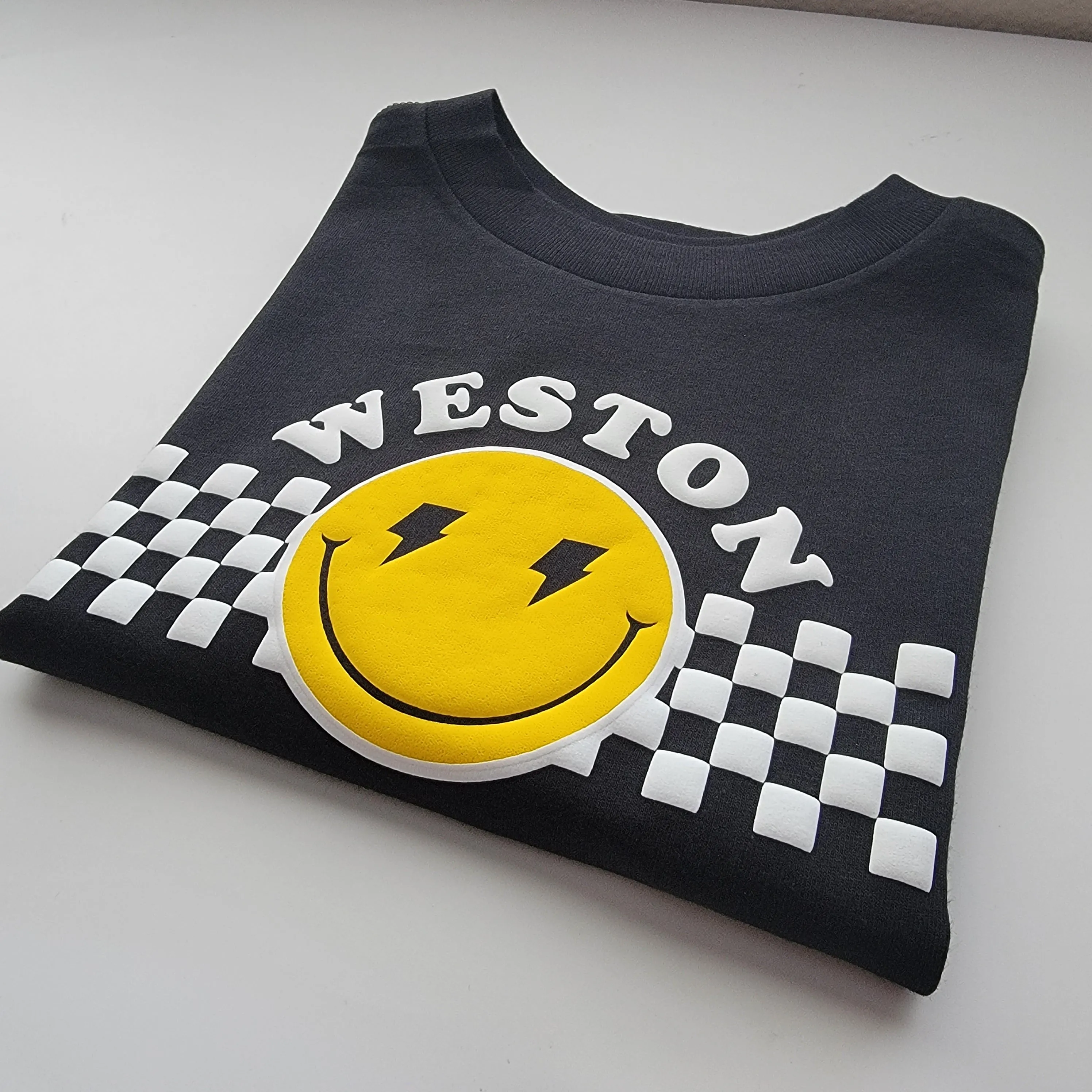 Checkered Happy Dude
