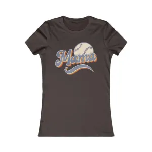 Chic Baseball Mama Favorite Tee for Game Day Style