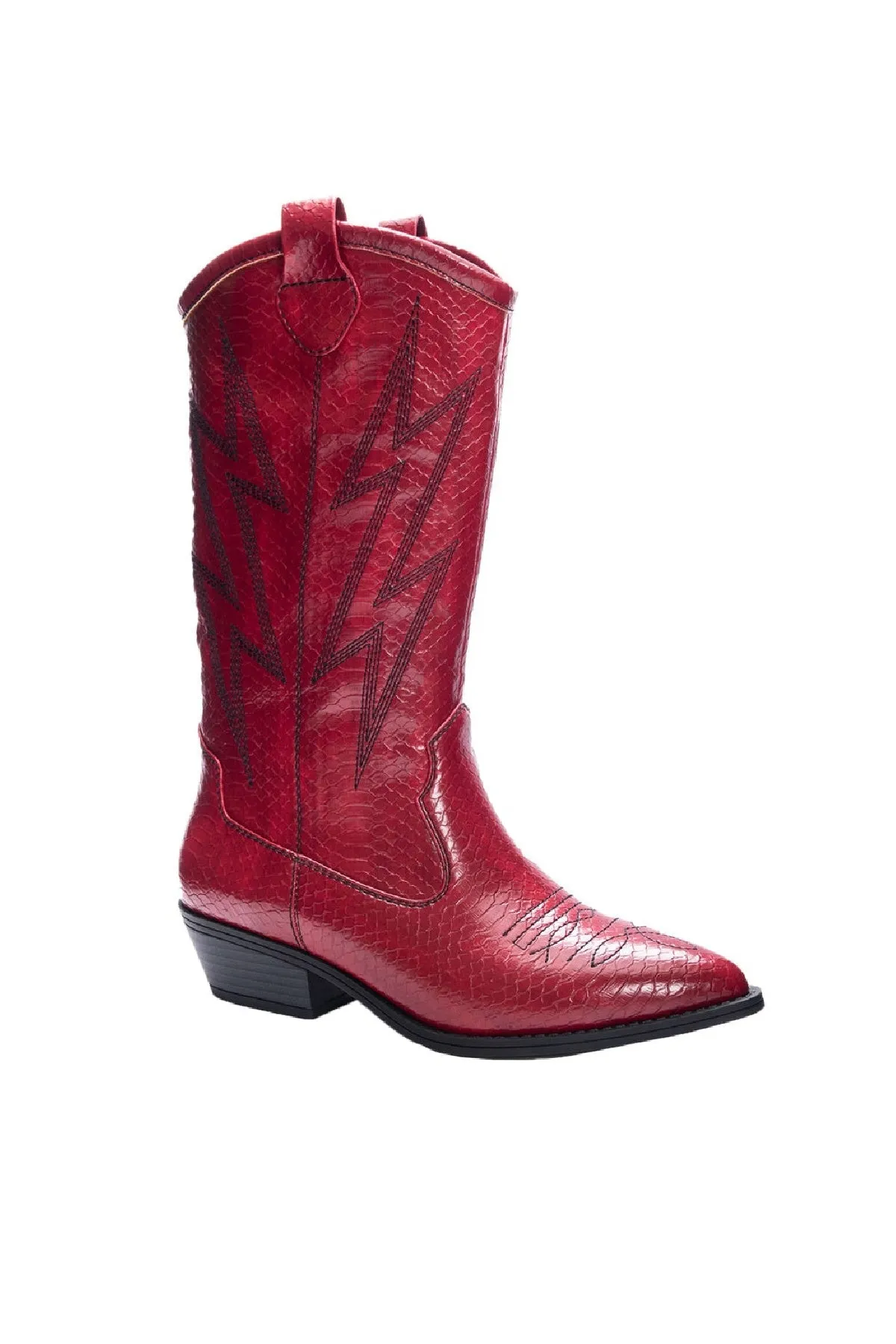 Chinese Laundry Josea Red Western Boots