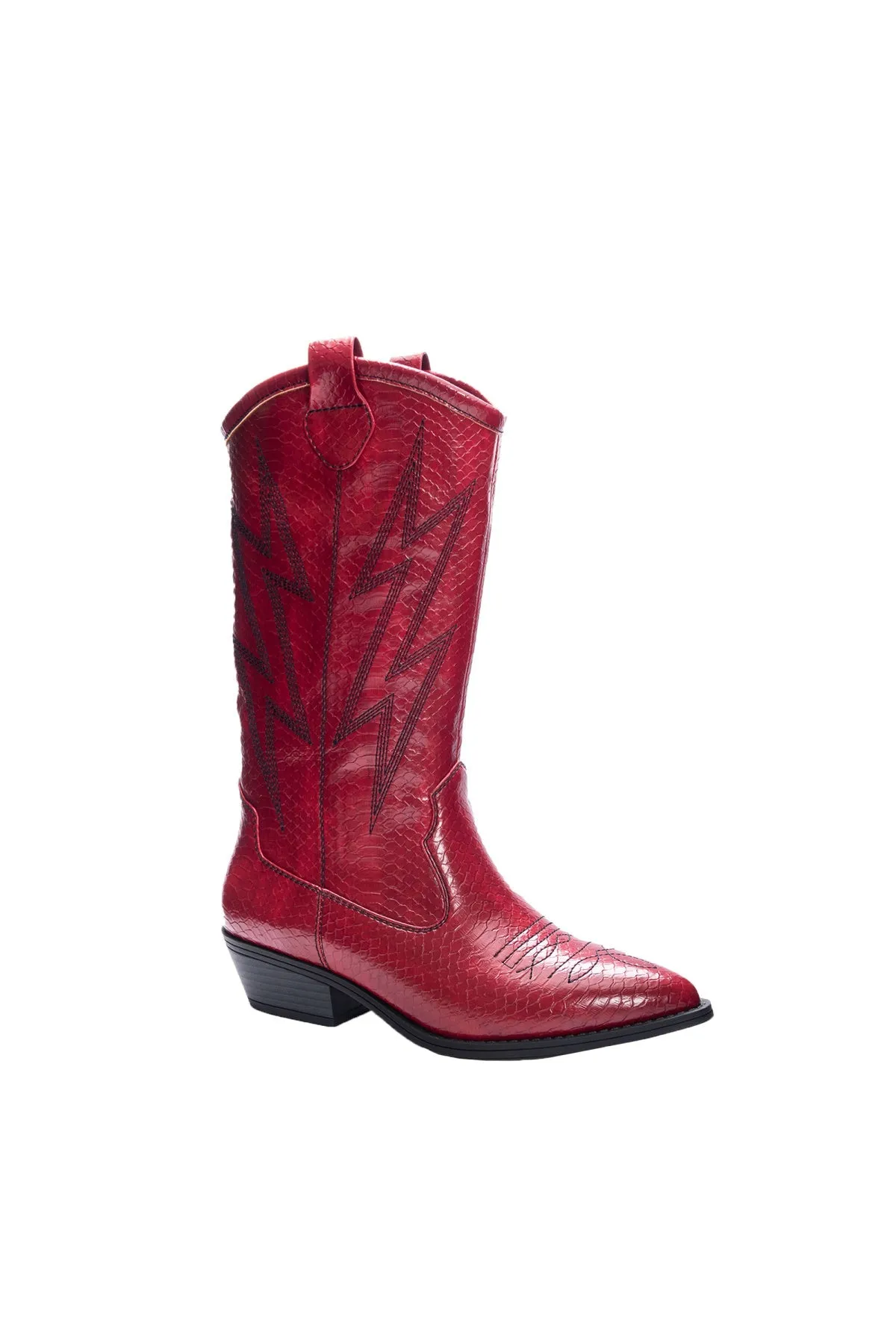 Chinese Laundry Josea Red Western Boots