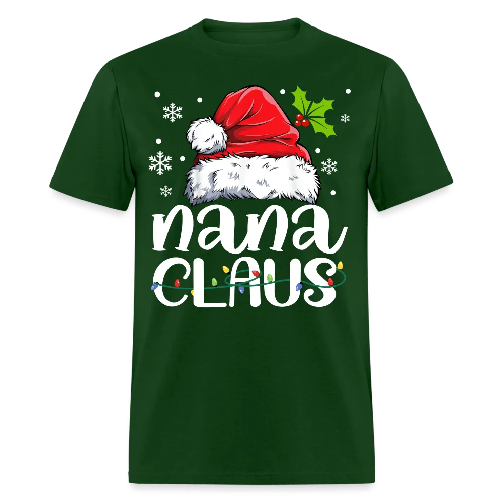 Christmas - Nana Claus - Family Shirts Men, Woman Christmas T Shirts