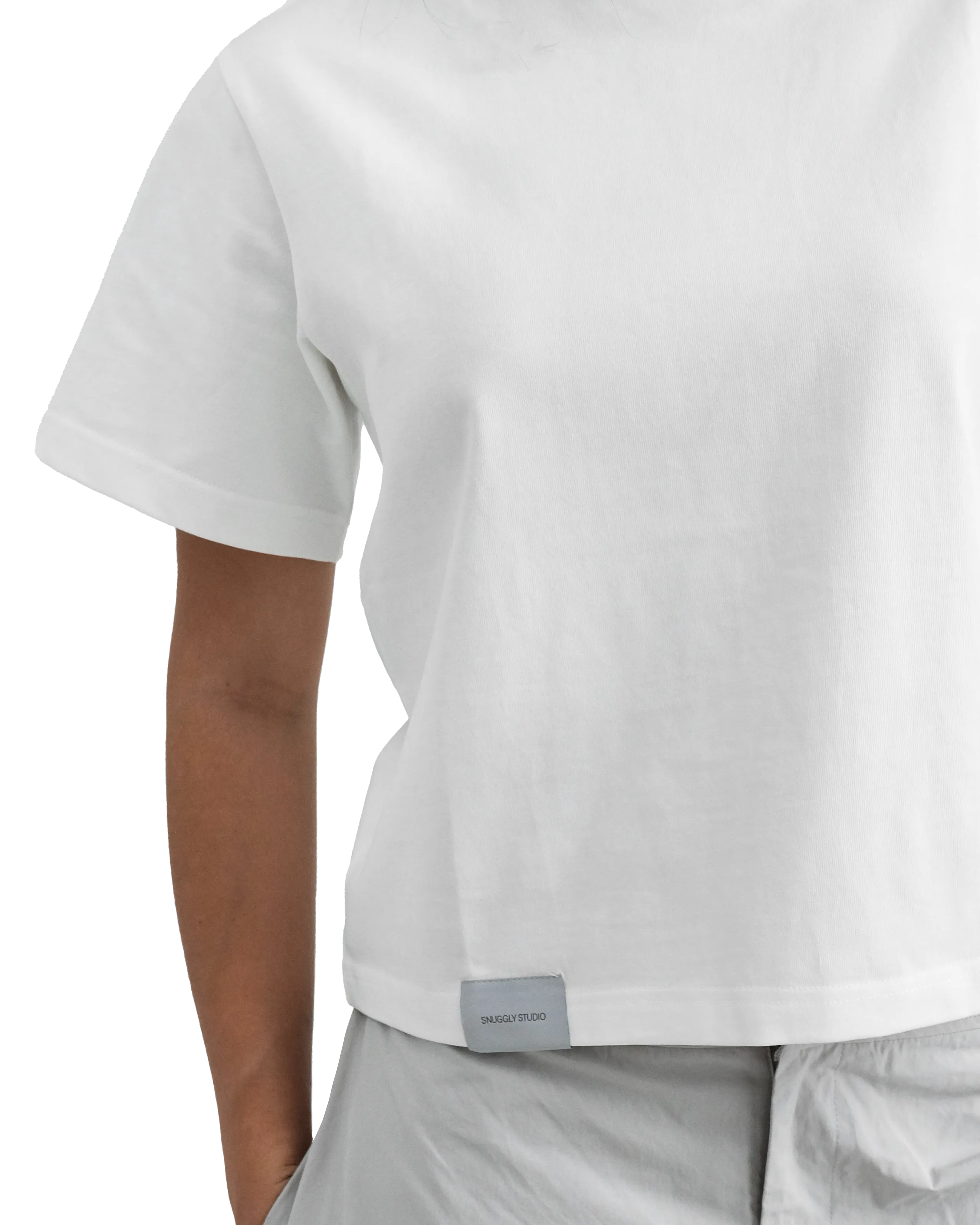 Clean Fit Tee in Salt