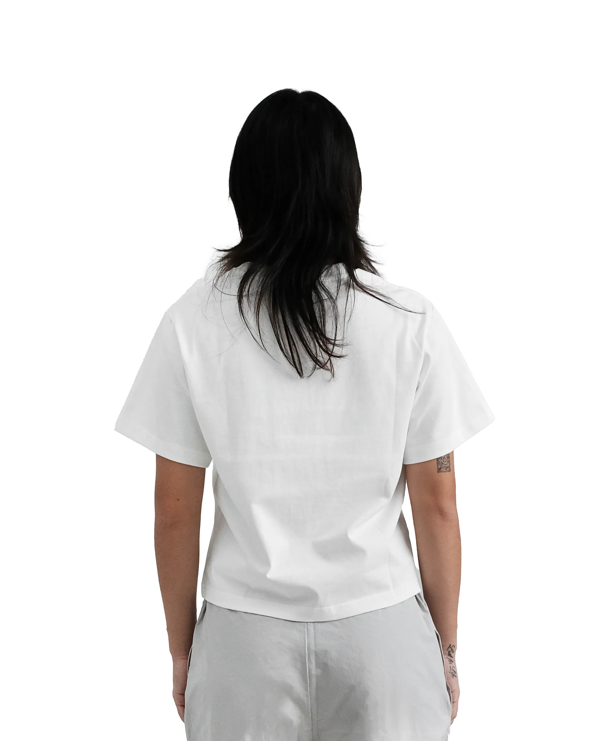 Clean Fit Tee in Salt