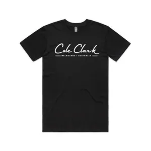 Cole Clark Sig Tee - Black - Medium | Merchandise & Apparel | TEE-CC-BLK-M