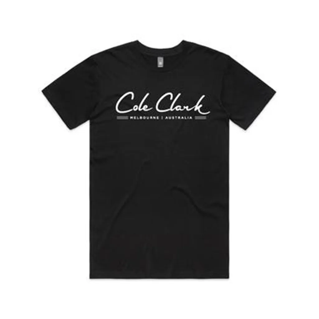 Cole Clark Sig Tee - Black - Medium | Merchandise & Apparel | TEE-CC-BLK-M