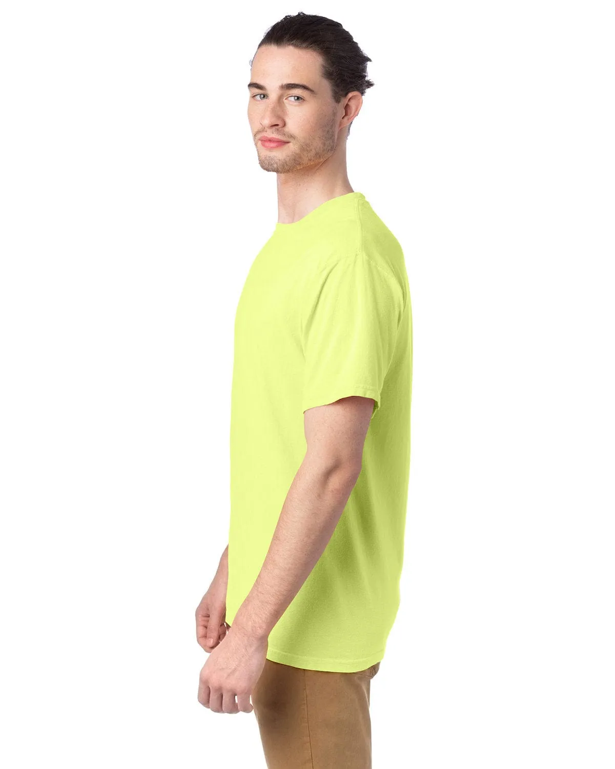 ComfortWash by Hanes 100% Ringspun Cotton T-Shirt | Chic Lime