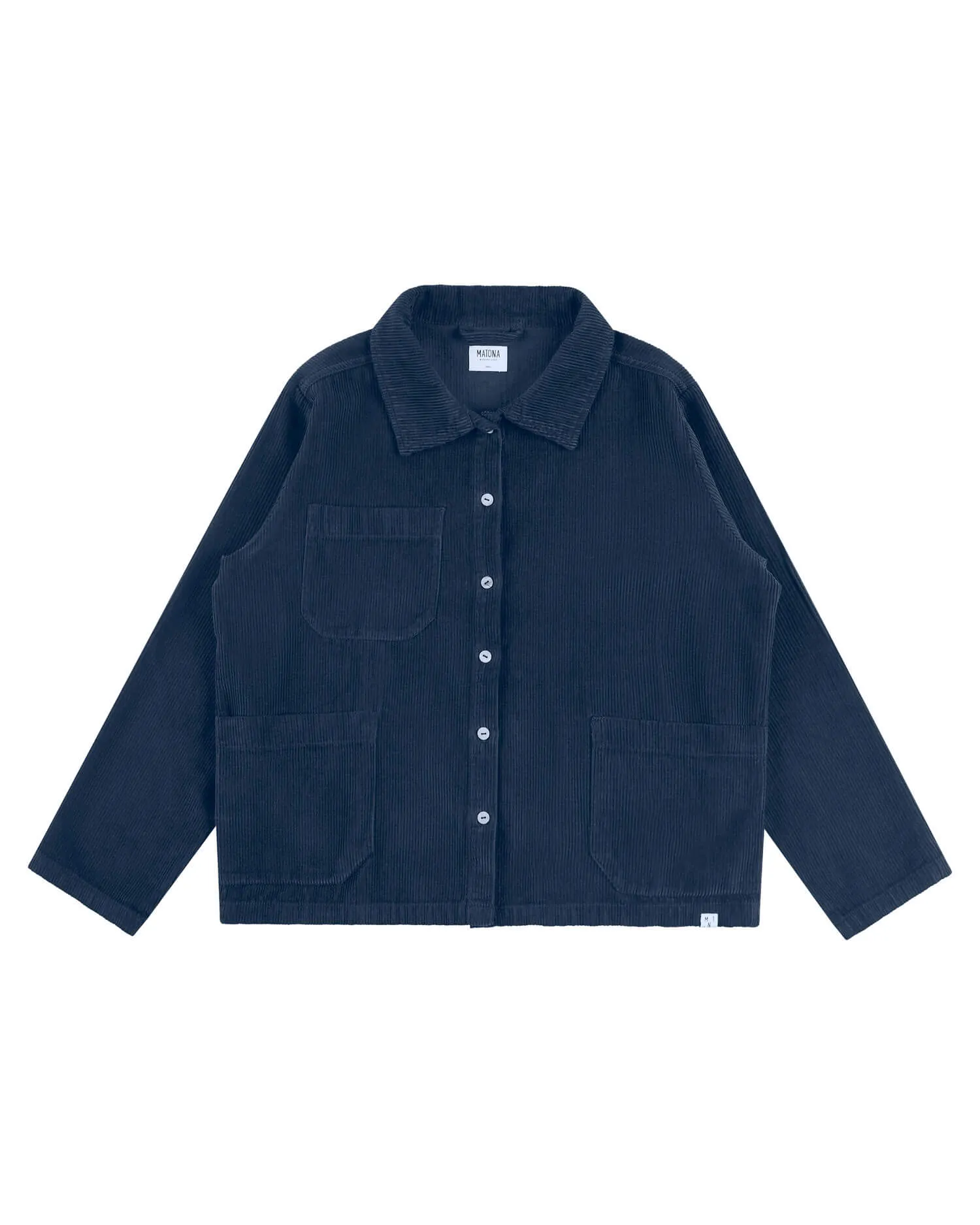 Corduroy Classic Jacket anchor blue