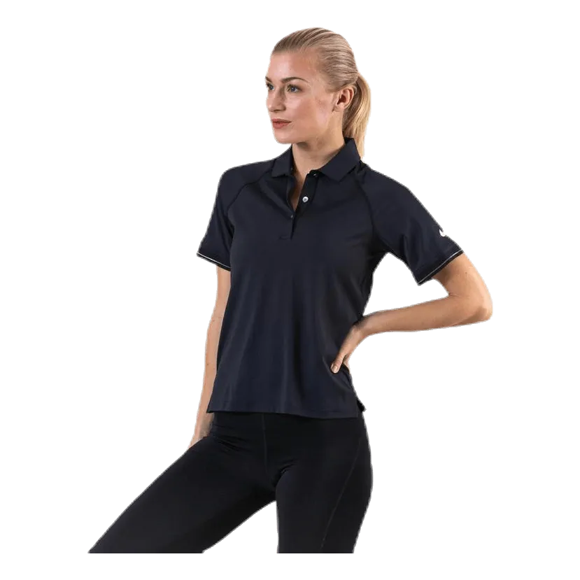 Court Polo White/Black