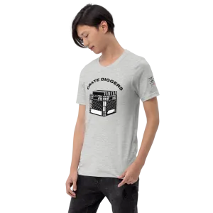 Crate Diggers (Light) Short-Sleeve Unisex T-Shirt