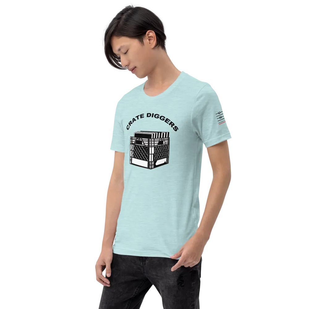 Crate Diggers (Light) Short-Sleeve Unisex T-Shirt